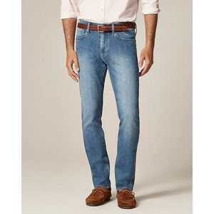 J. Crew 484 Slim‎ Stretch Fit Jeans Mens W33 L32 Medium Wash Denim Pants NWT